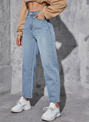 Ice Blue Mom Jeans