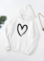 Shaded Heart Hoodie