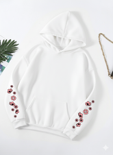 Flowers on Arms Hoodie