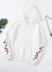 Flowers on Arms Hoodie