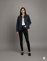 Dark Blue Denim Jacket