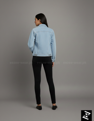 Ice Blue Denim Jacket