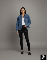 Mid Blue Denim Jacket