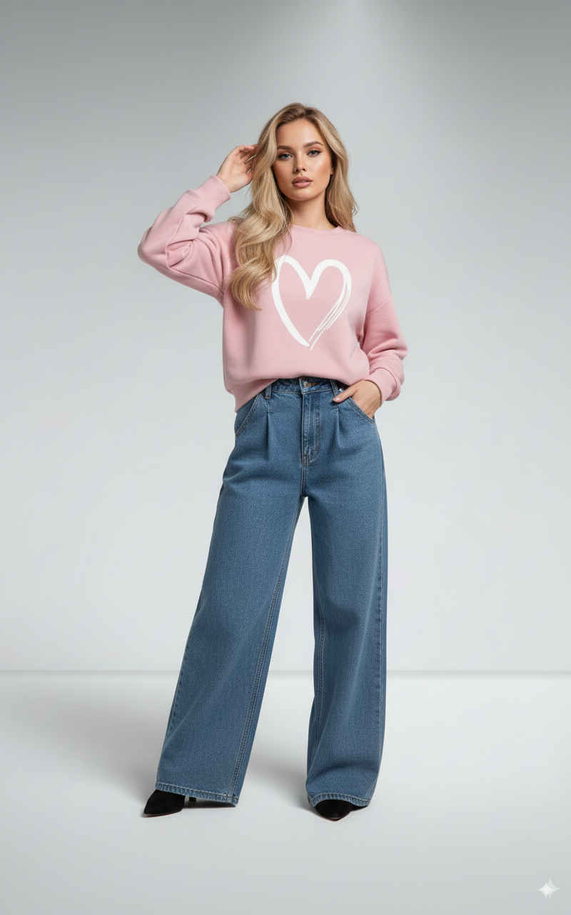 SWEATSHIRT WITH JEANS