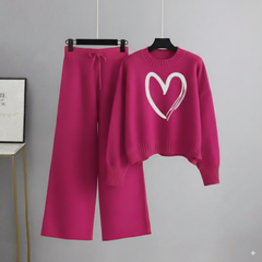 Shaded Heart Co-Ord Set