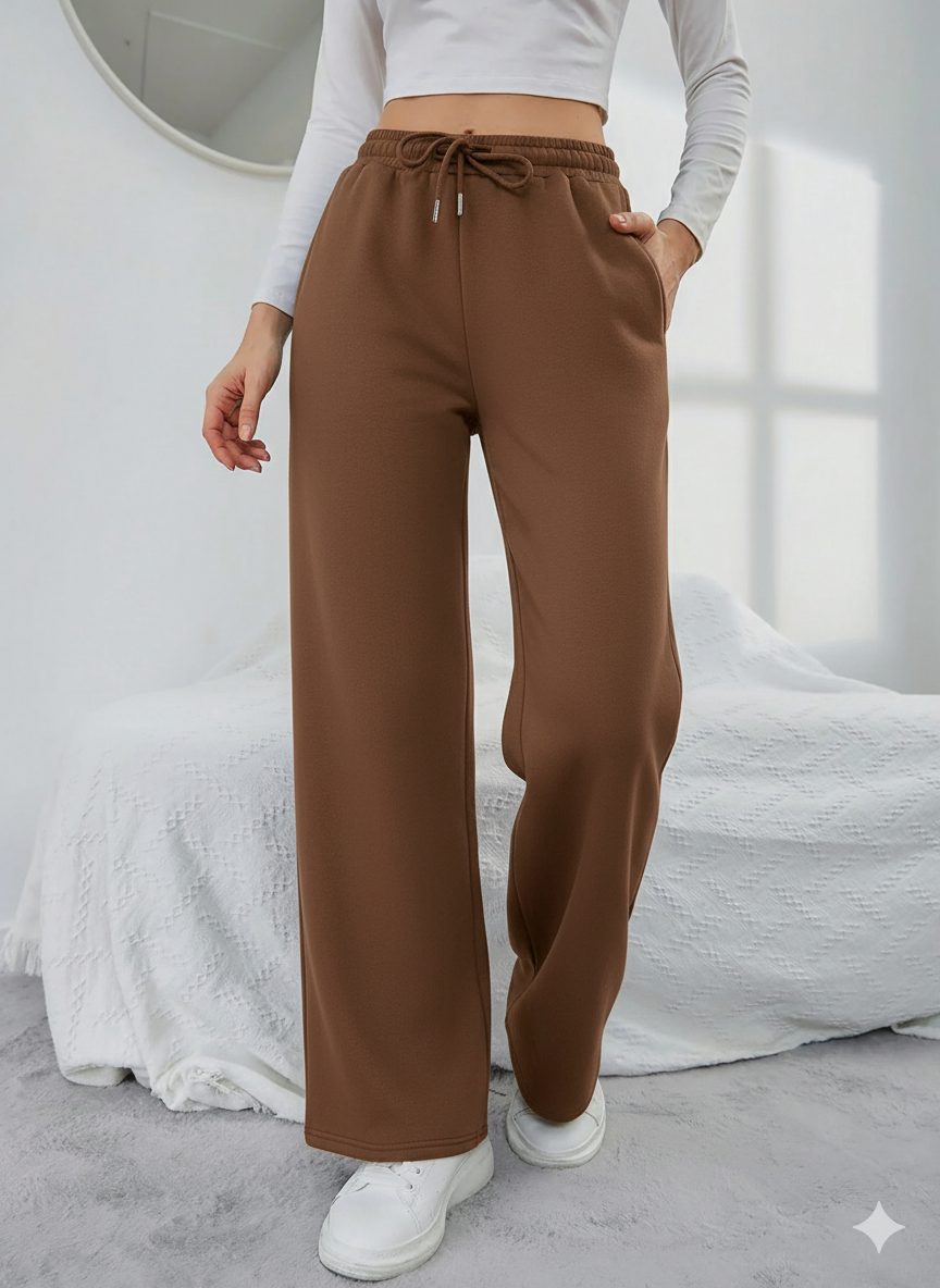Brown Flapper Trouser