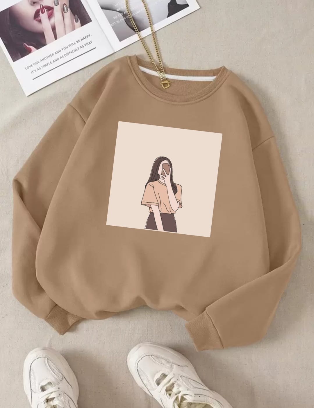 Selfie Girl Sweatshirt