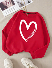 Shaded Heart Sweatshirt