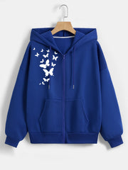 Shoulder Butterflies Zipper