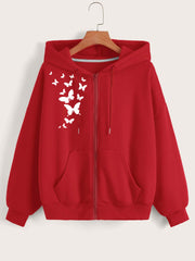 Shoulder Butterflies Zipper