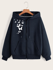 Shoulder Butterflies Zipper