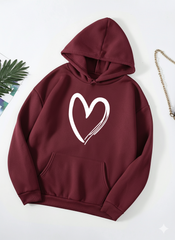 Shaded Heart Hoodie
