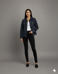 Dark Blue Denim Jacket